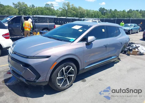 2024 Chevrolet Equinox Ev Lt из США, поврежденный, VIN 3GN7DLRP7RS268626